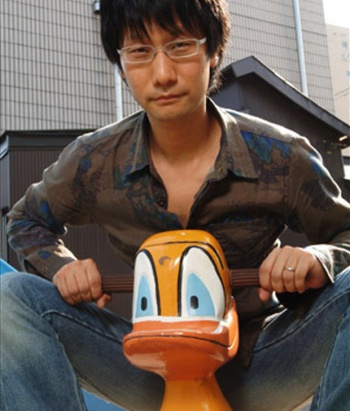 Hideo Kojima dirigindo Metal Gear