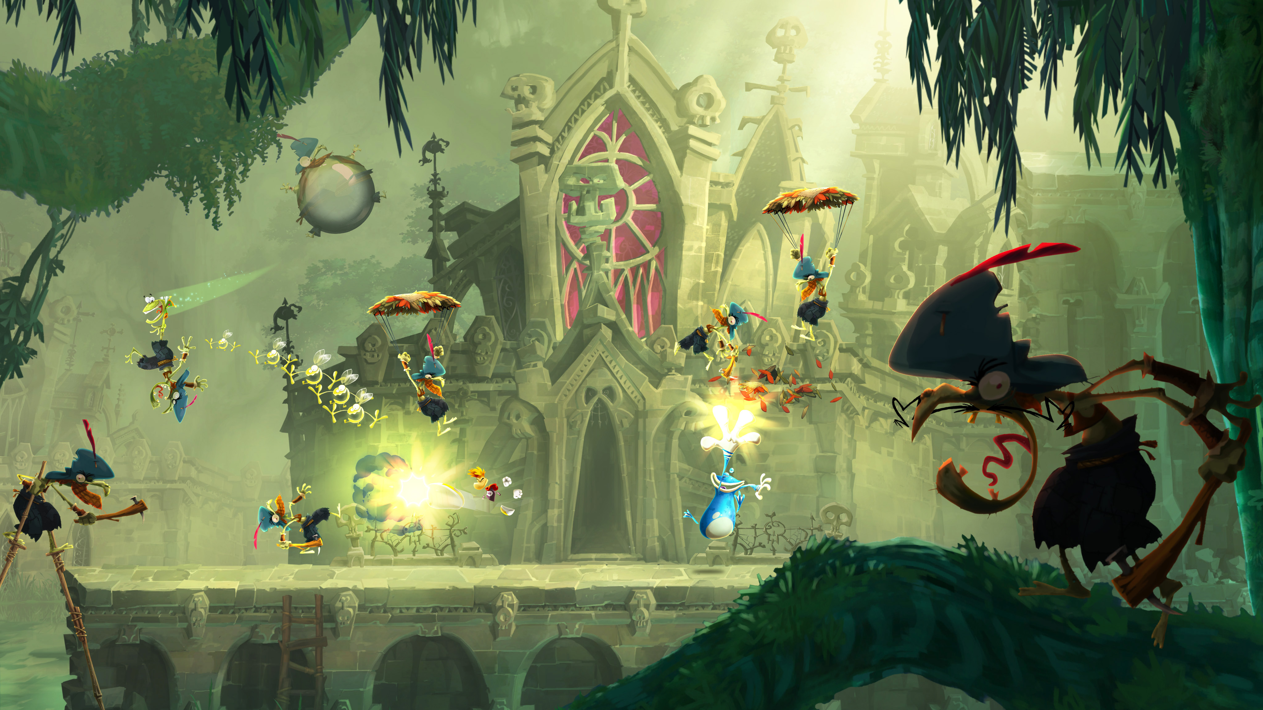 Rayman Legends inclui níveis de Rayman Origins