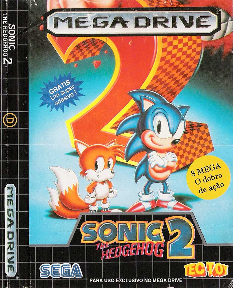 Jogo Sonic The Hedgehog 2 Mega Drive